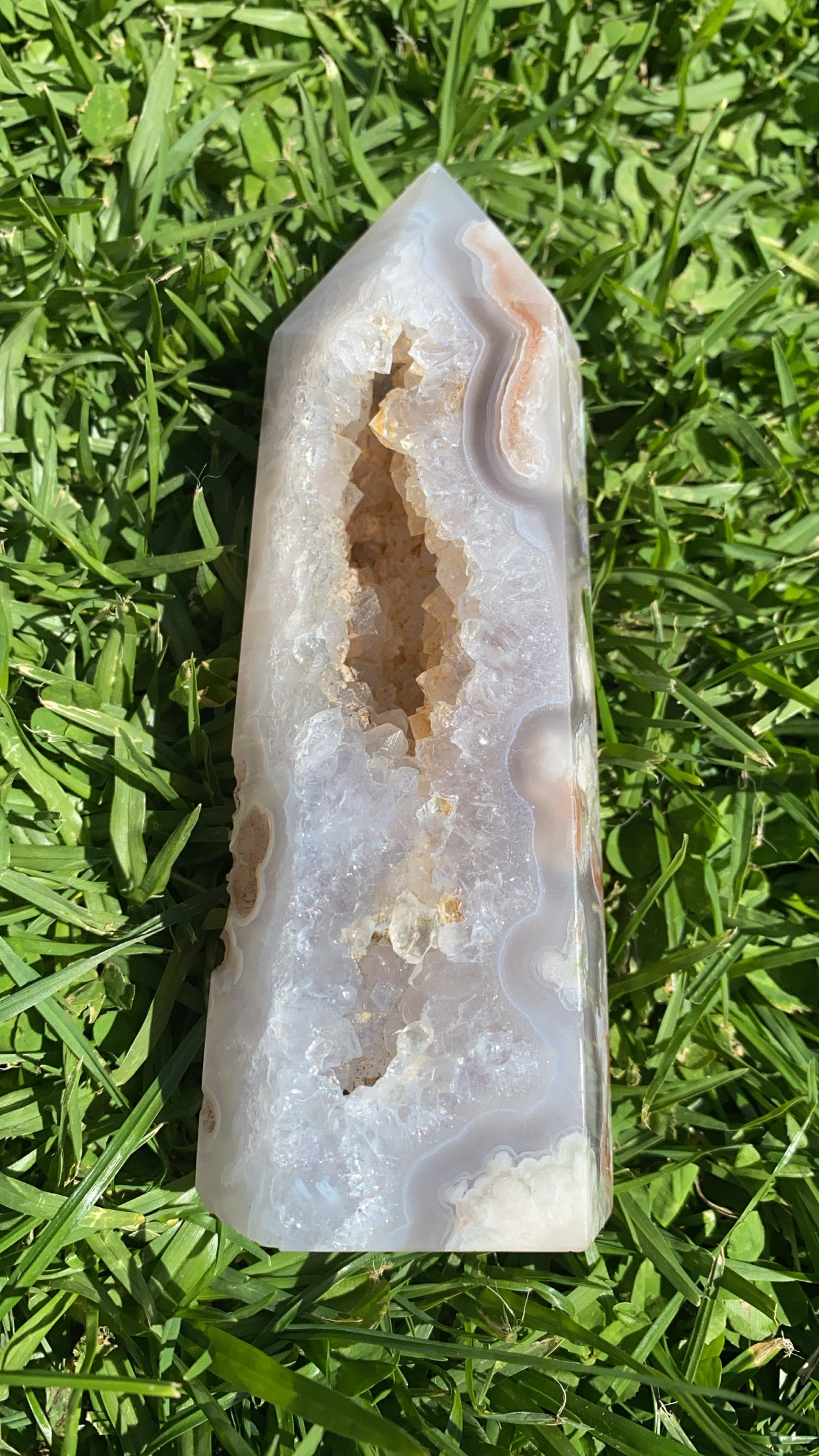 Flower Agate Tower w/ Druze Portal