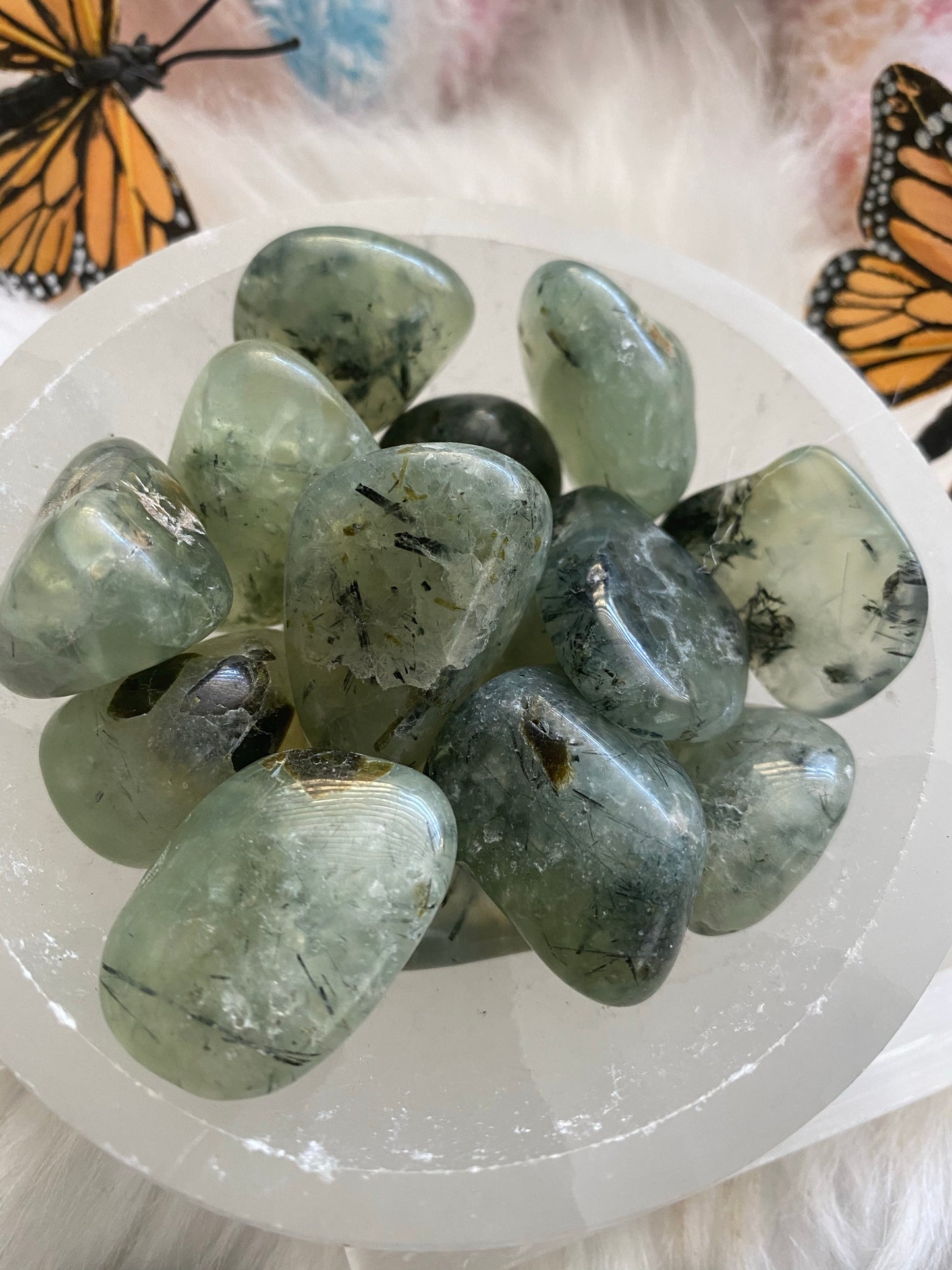 Prehnite Tumbles