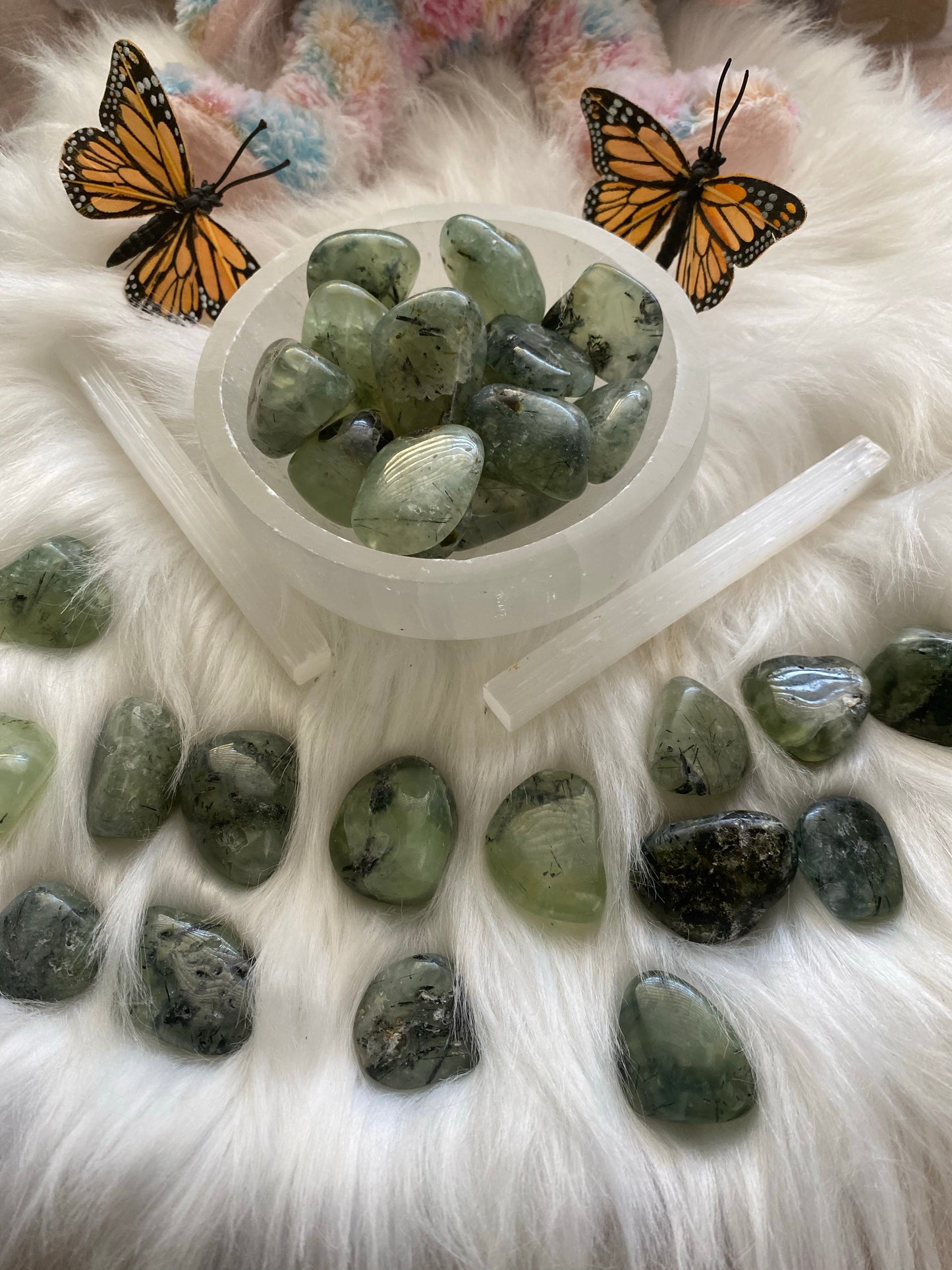 Prehnite Tumbles