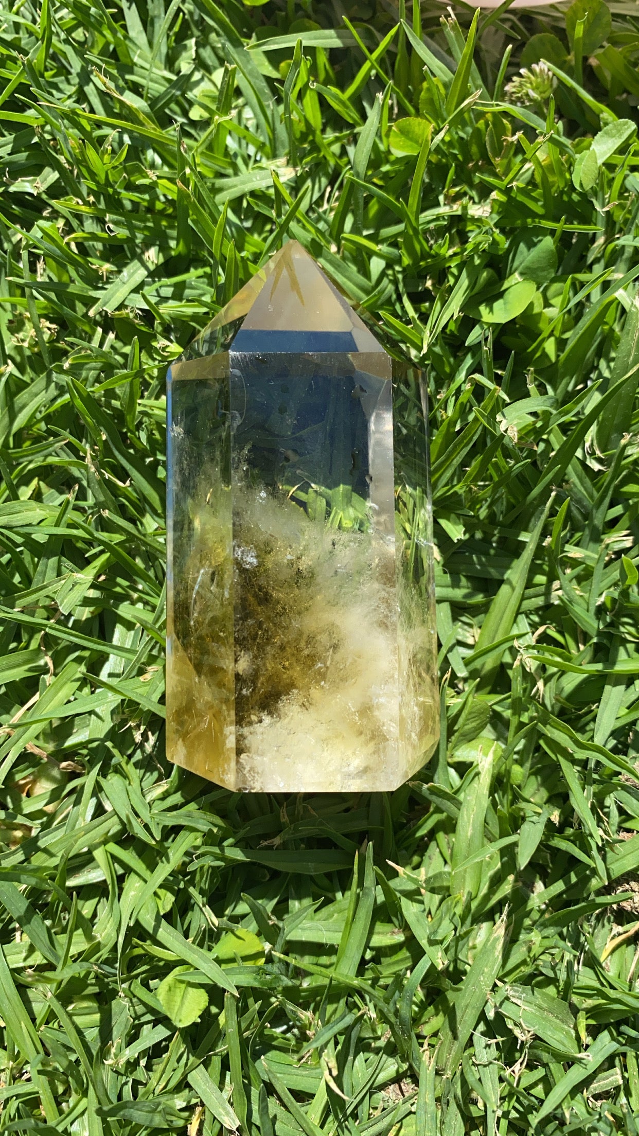 Chunky Citrine Tower (Smokey Citrine)