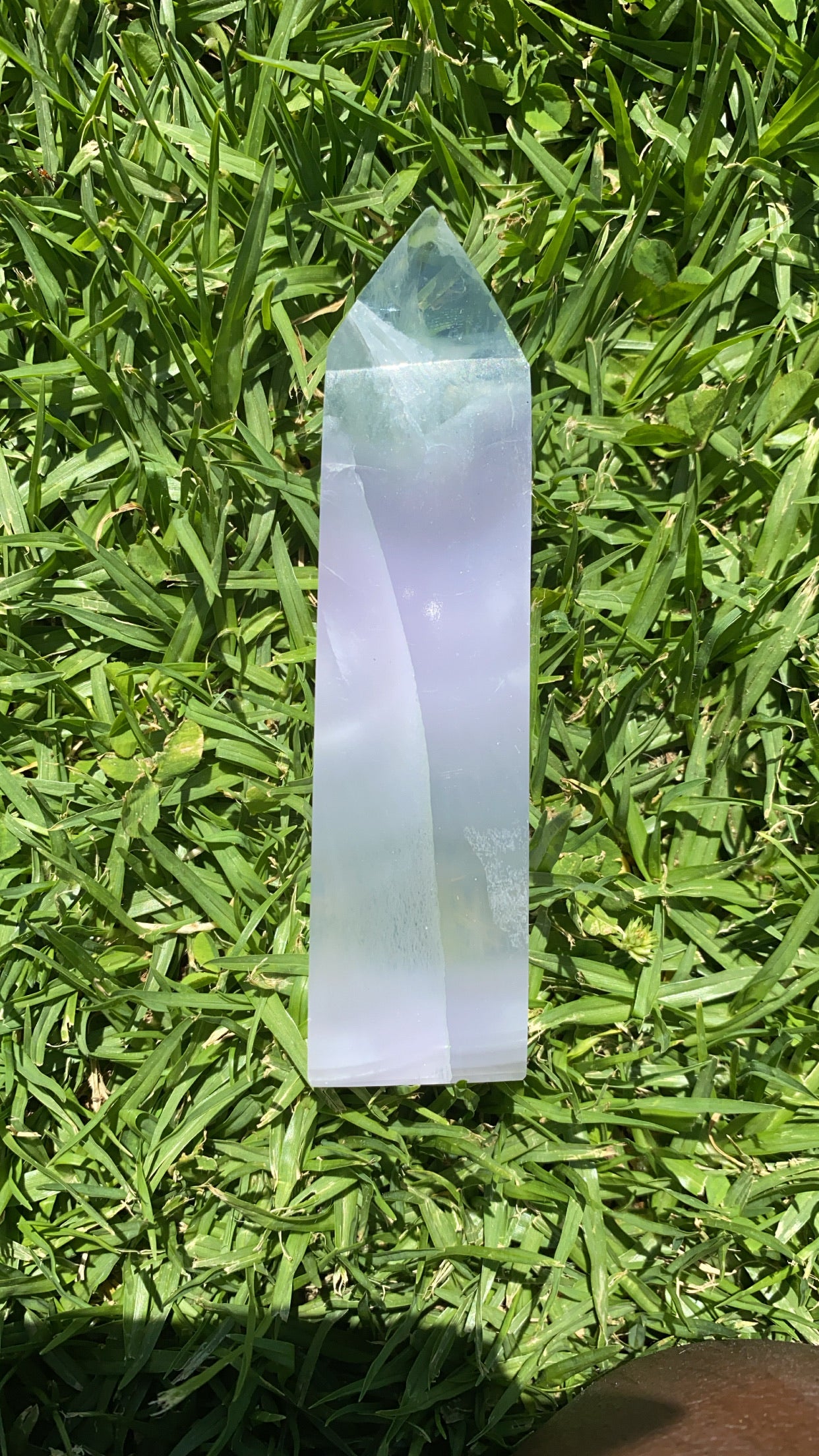 Lavender Fluorite Tower
