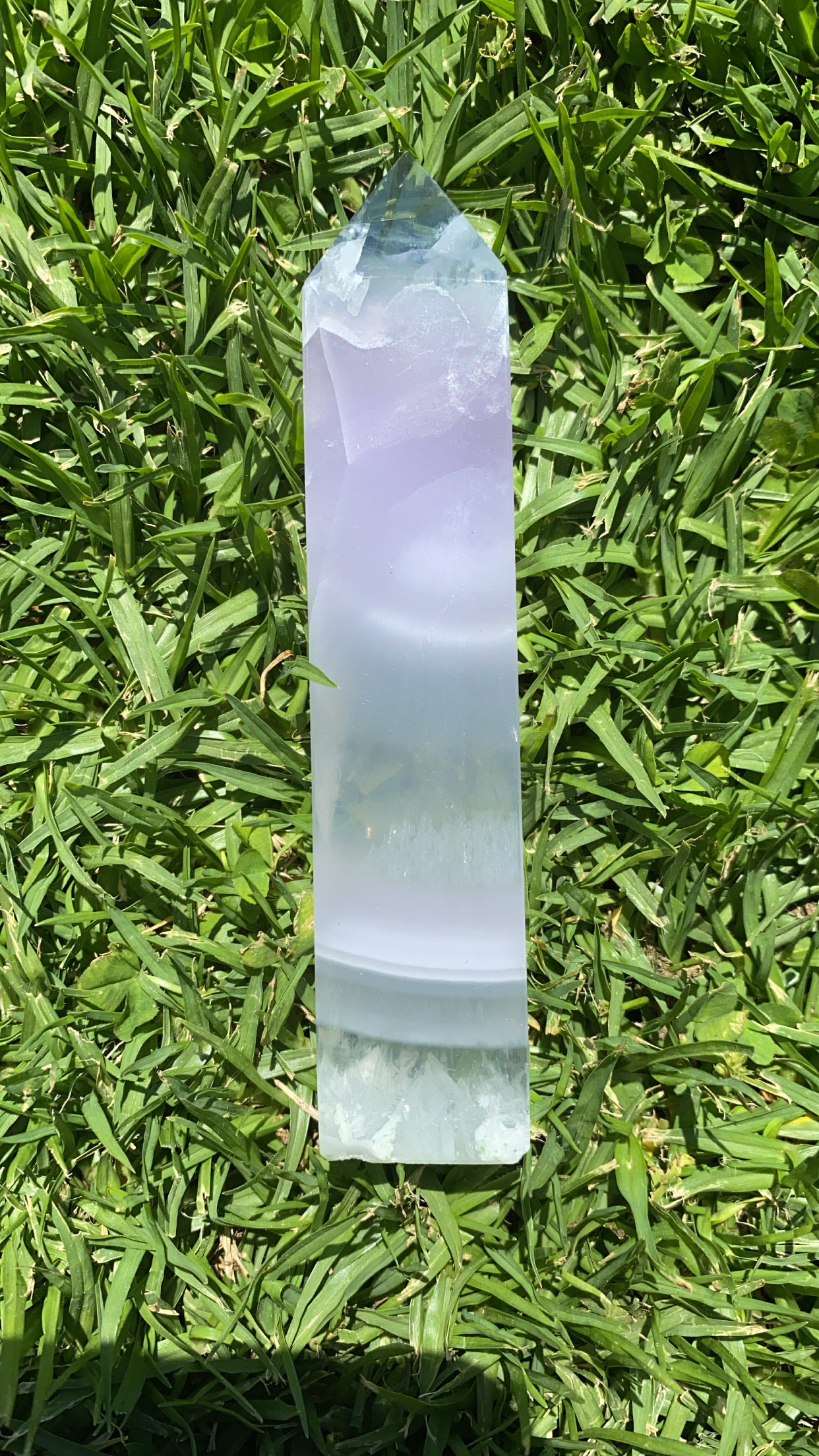 Lavender Fluorite Tower