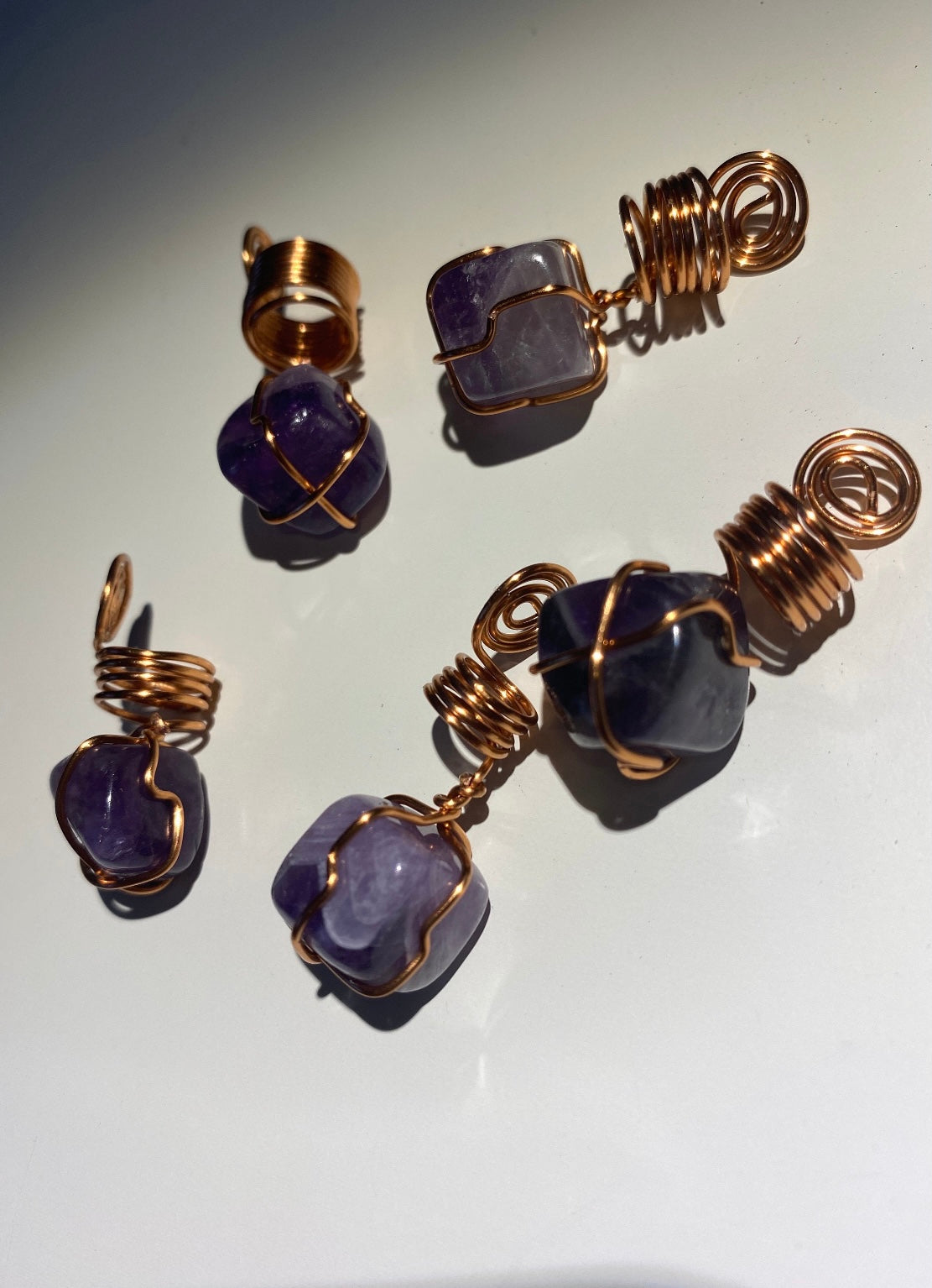 Amethyst LOC / Hair Charm