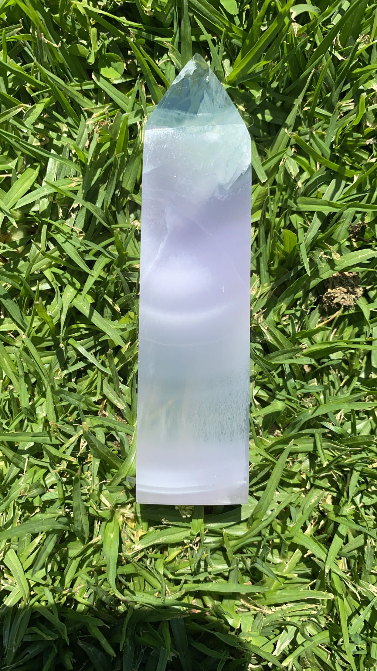 Lavender Fluorite Tower