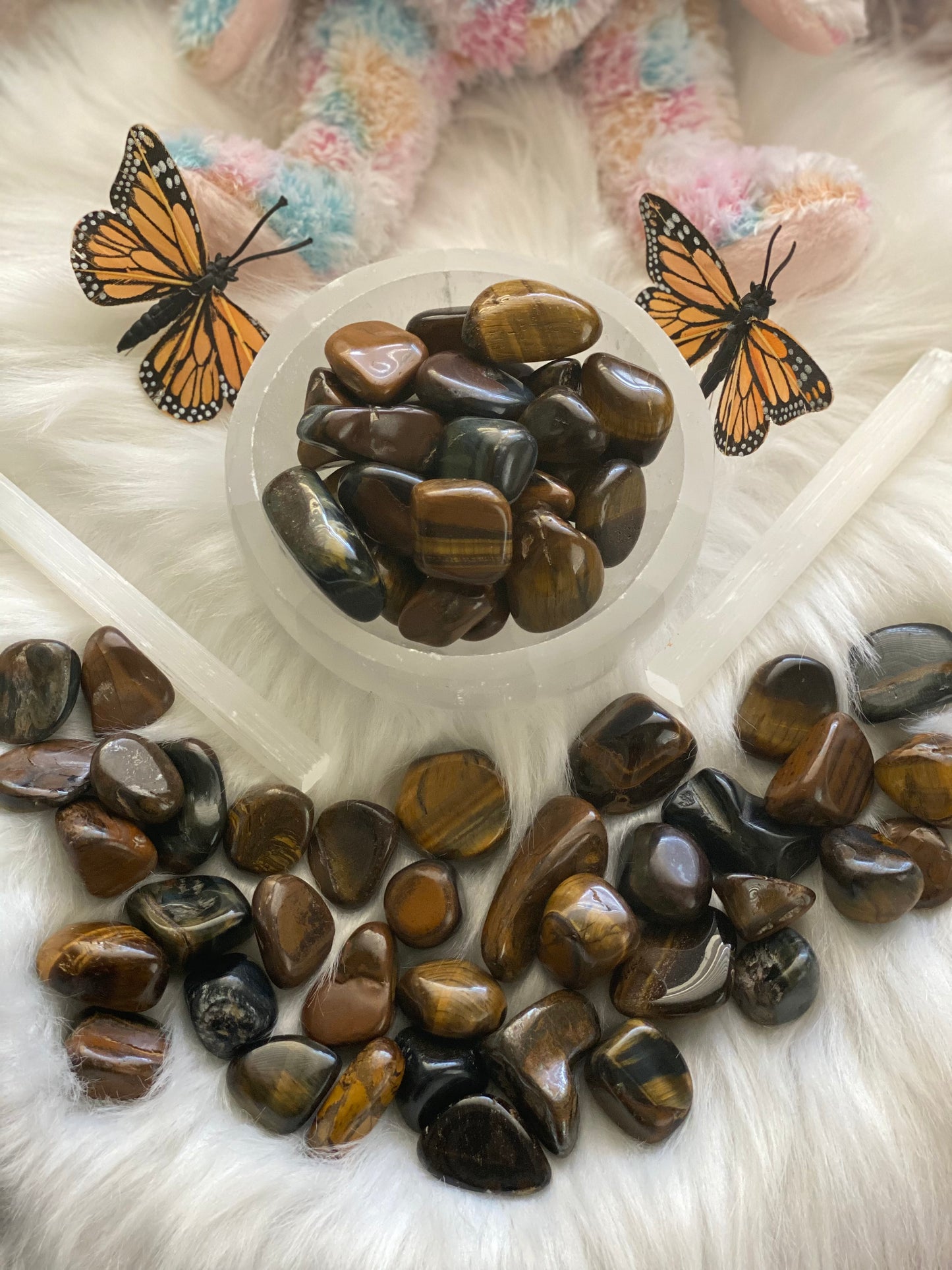 Tiger Eye Tumbles