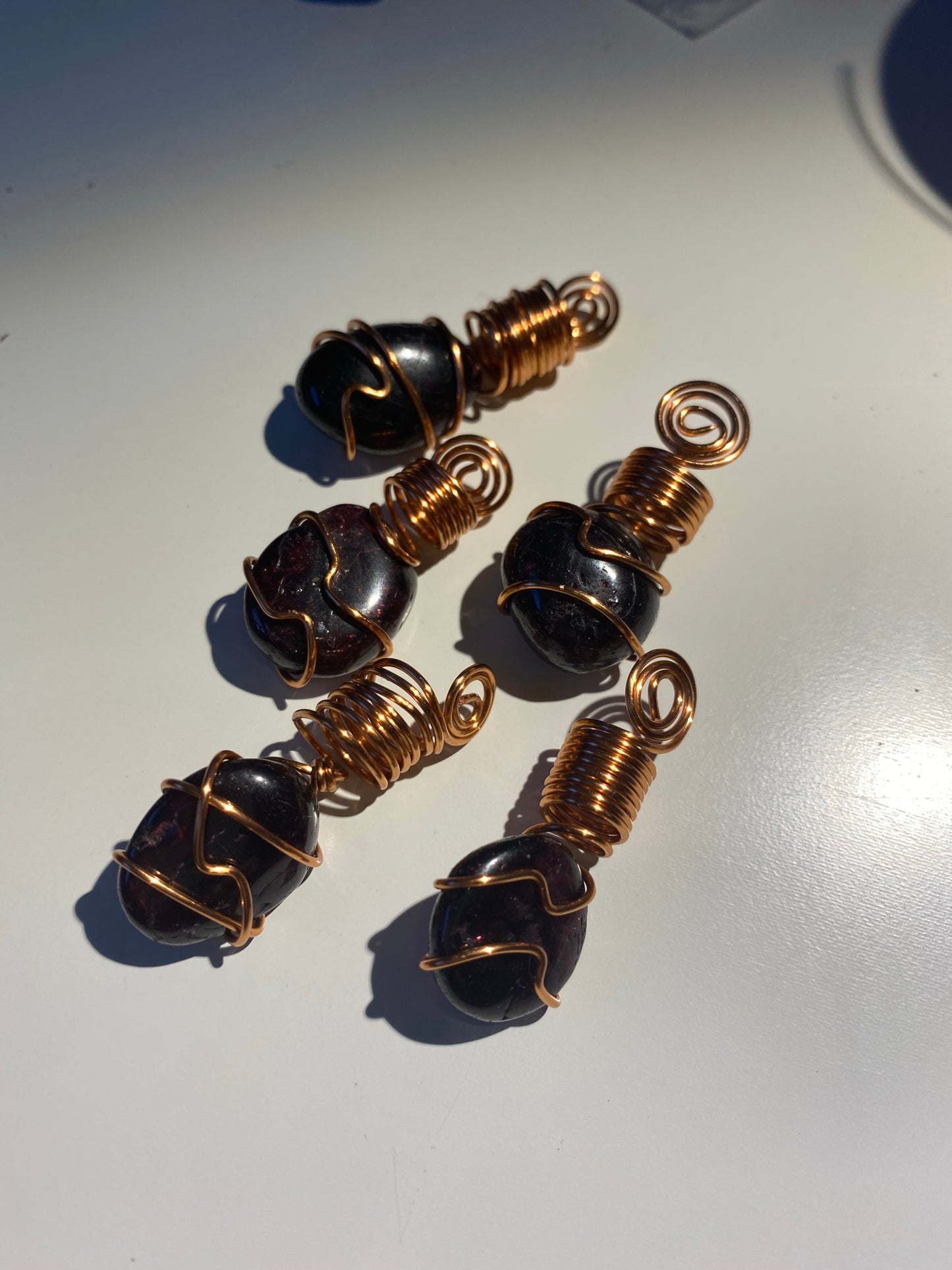 Garnet LOC / Hair Charm