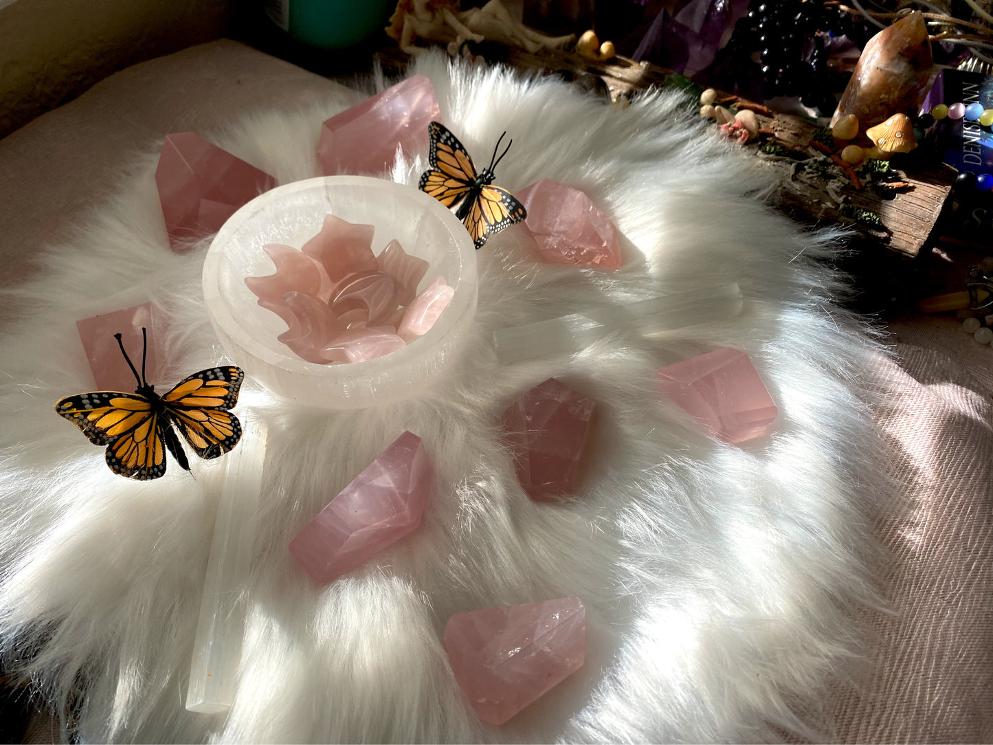 Madagascar Rose Quartz Freeforms