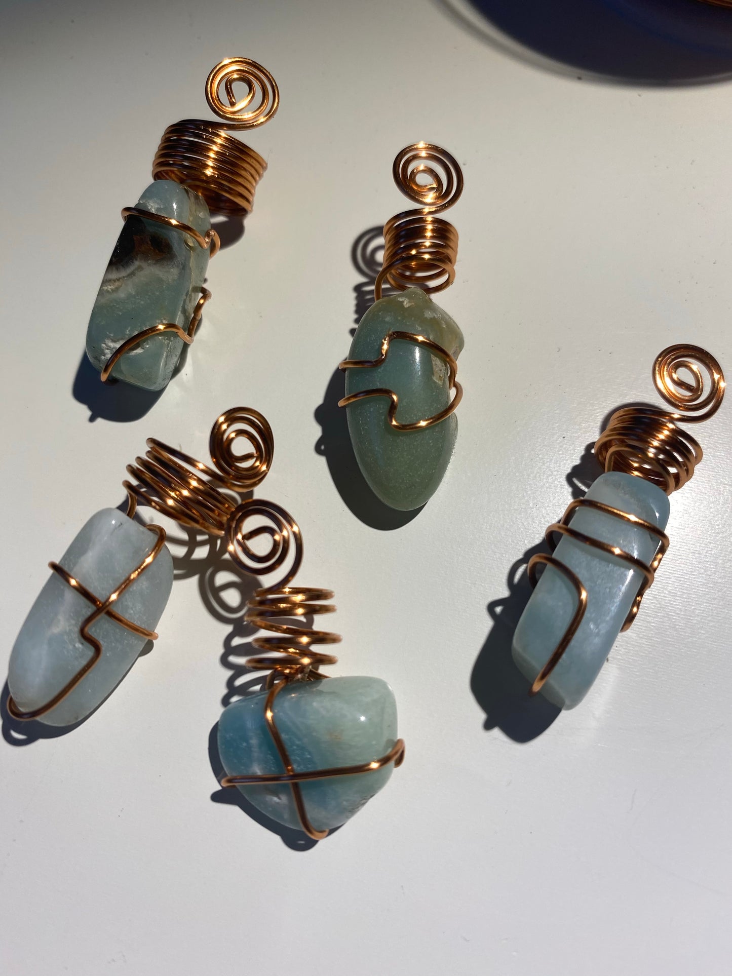 Amazonite LOC / Hair Charm