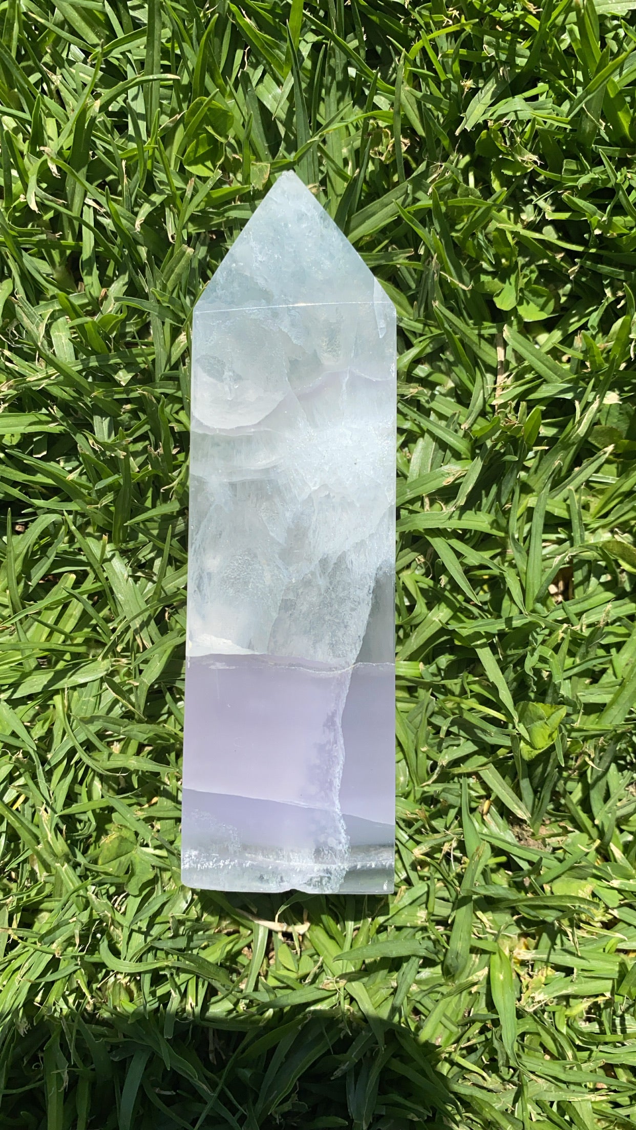 Lavender Fluorite Tower