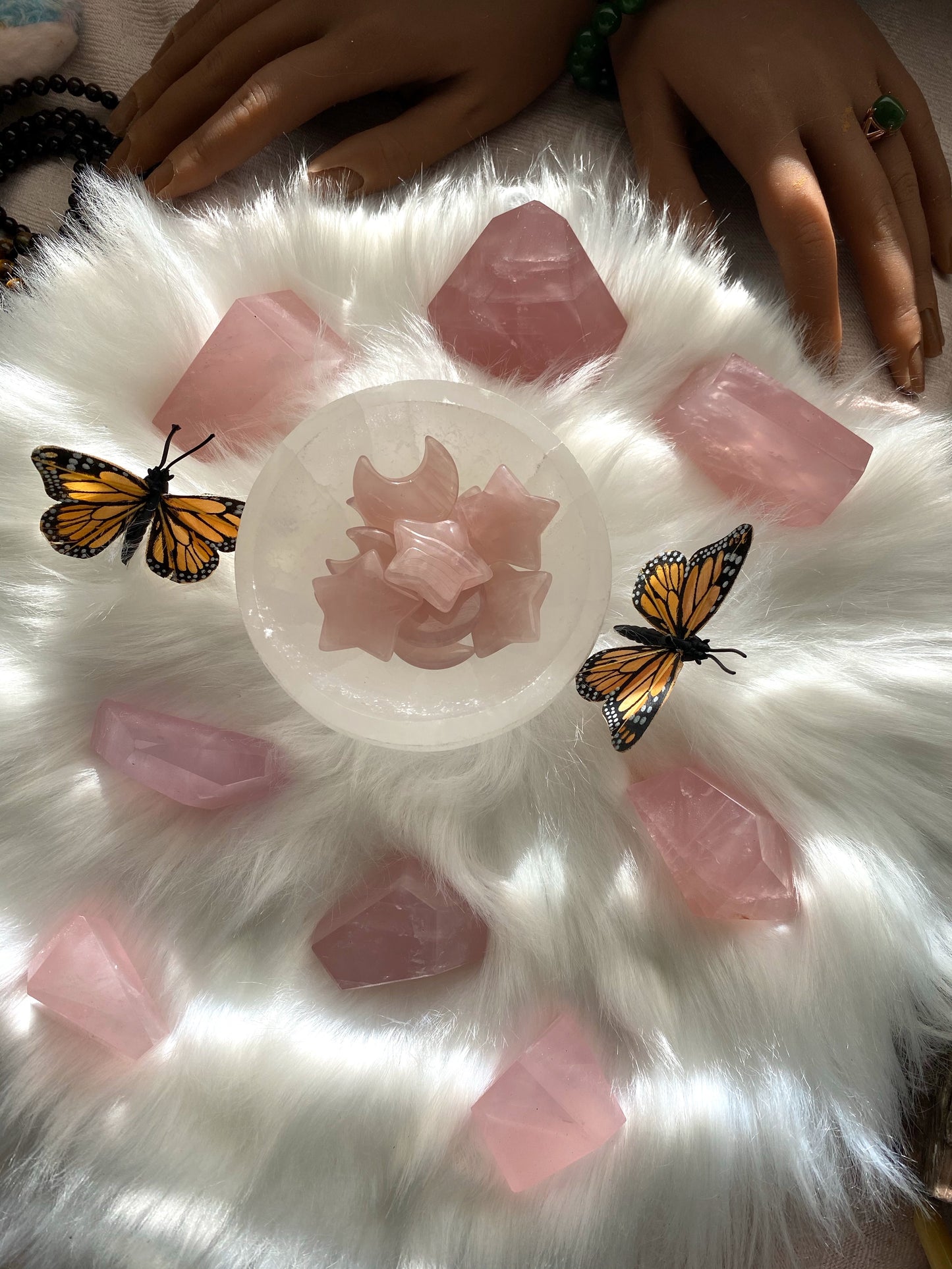 Madagascar Rose Quartz Freeforms