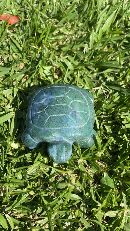 Mossy Agate Turtle