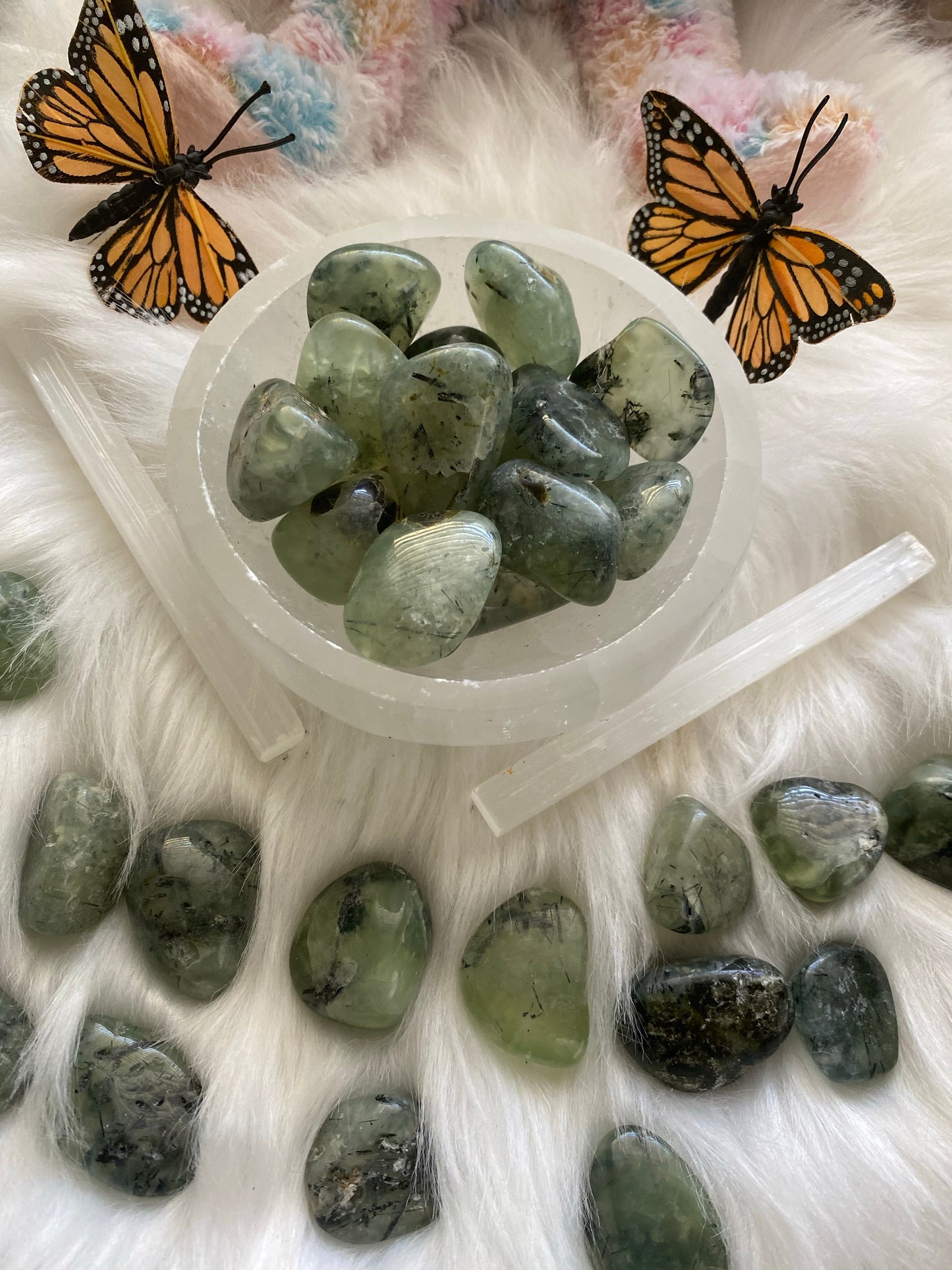 Prehnite Tumbles