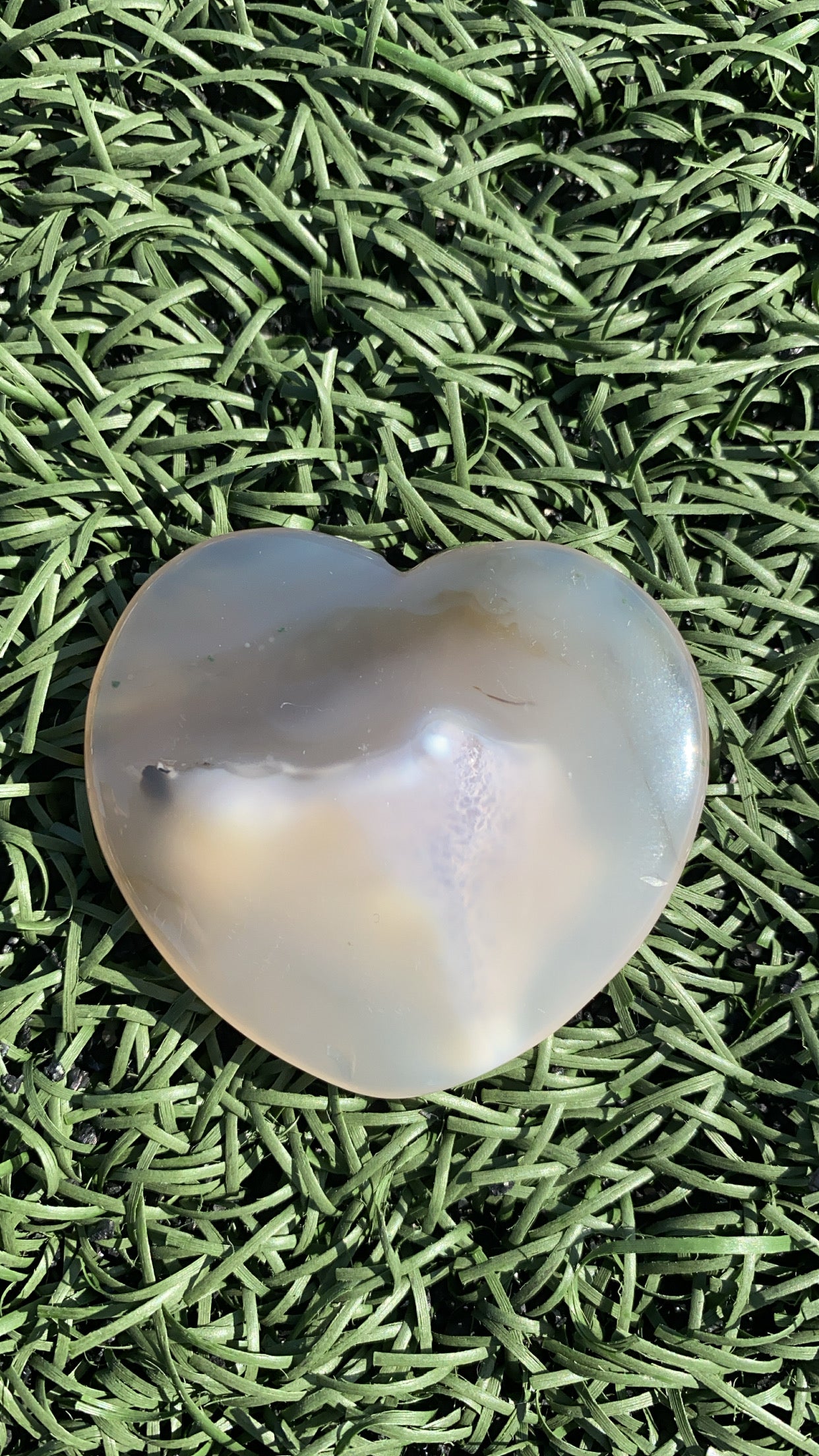 Agate Heart w/ Druze Portal