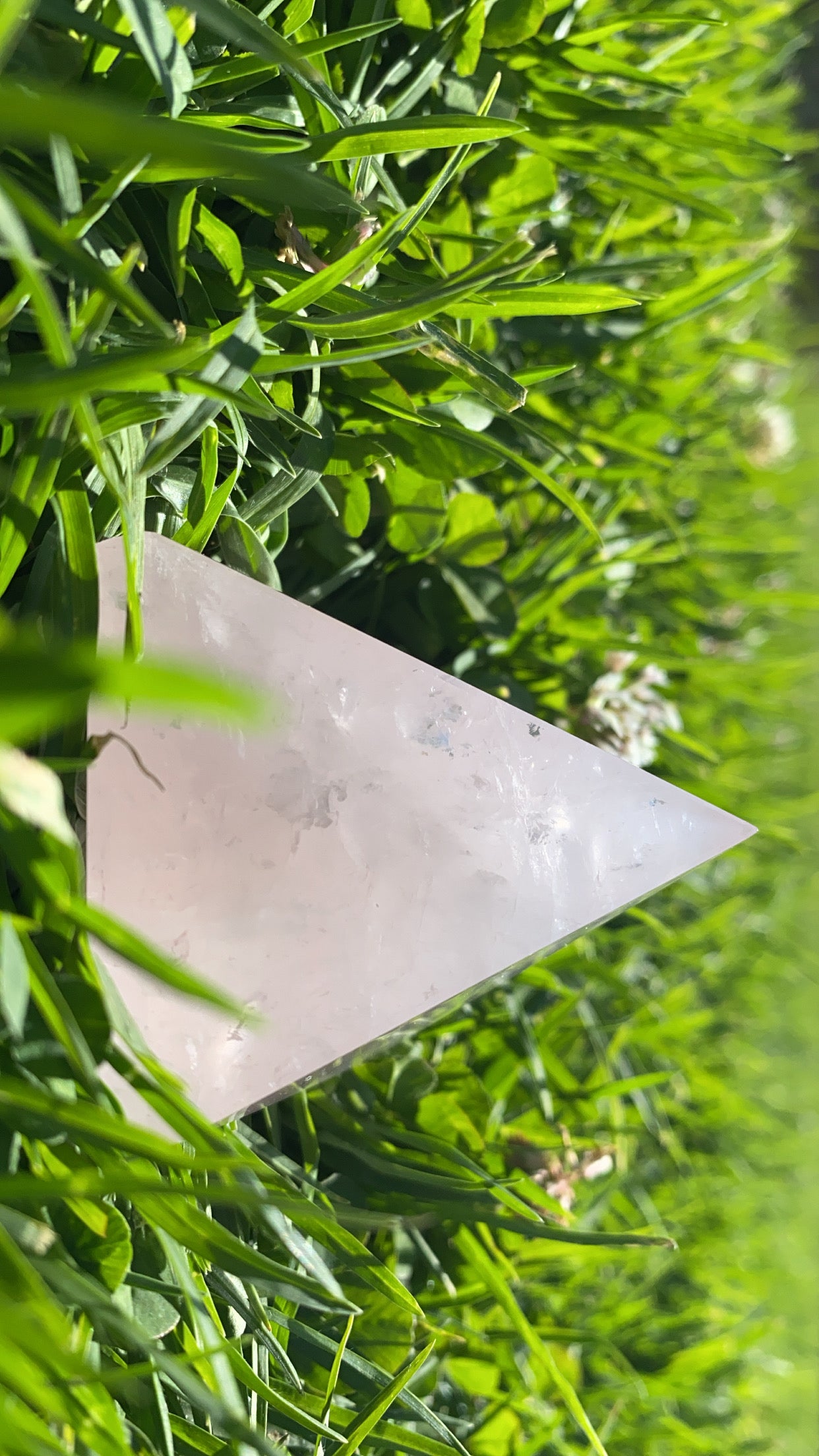 Rose Quartz Pyramid