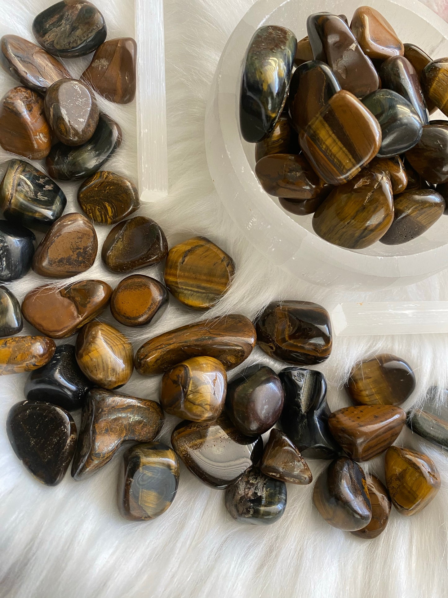 Tiger Eye Tumbles