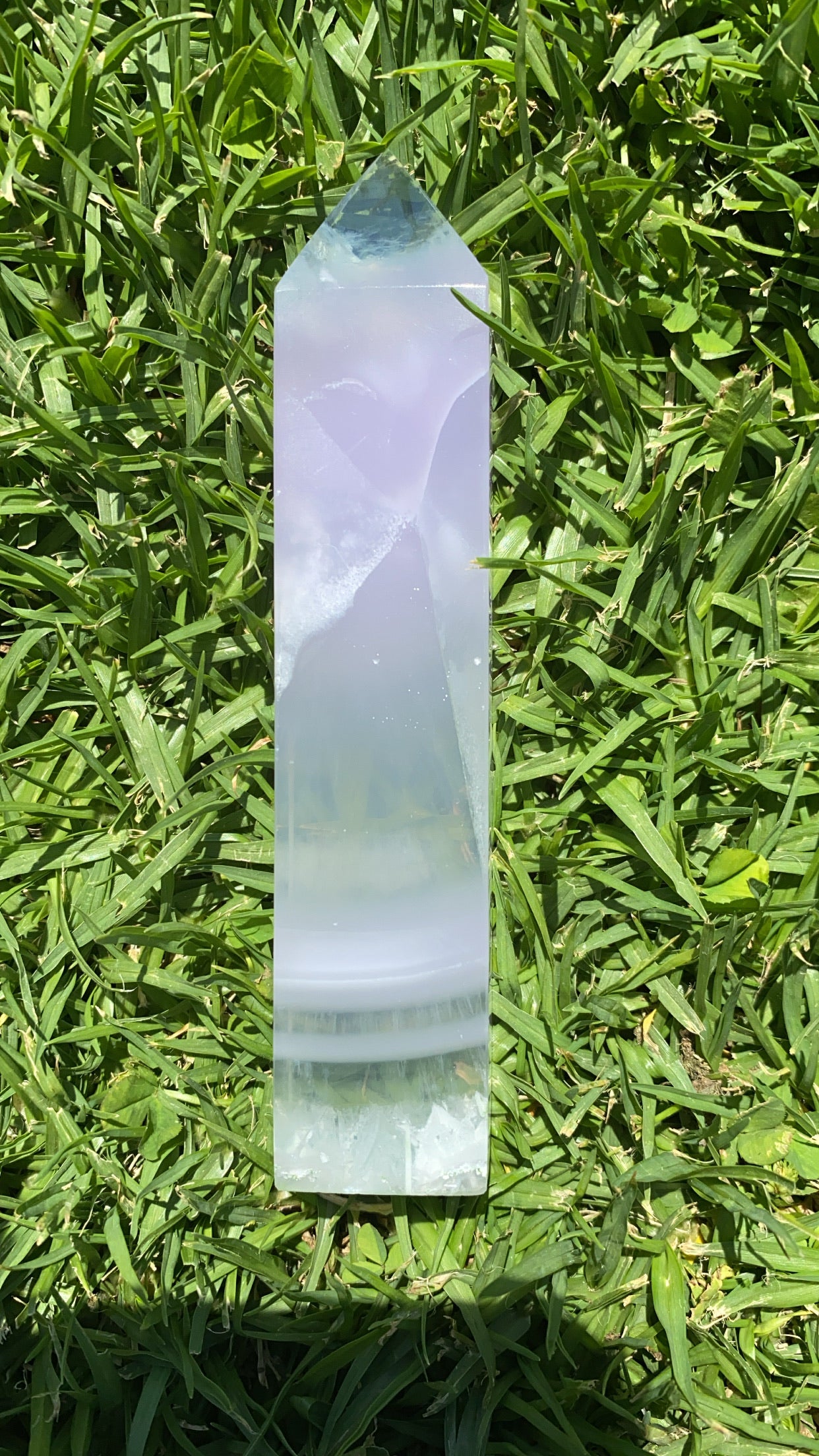 Lavender Fluorite Tower