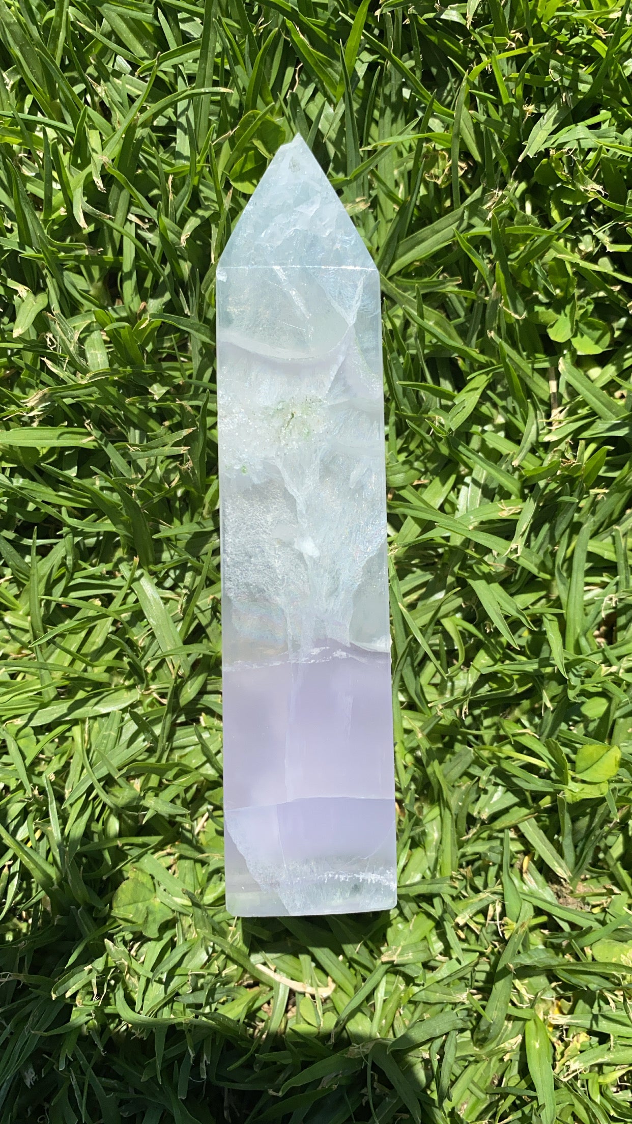 Lavender Fluorite Tower