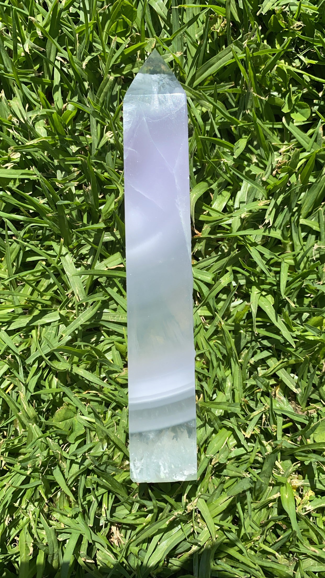 Lavender Fluorite Tower