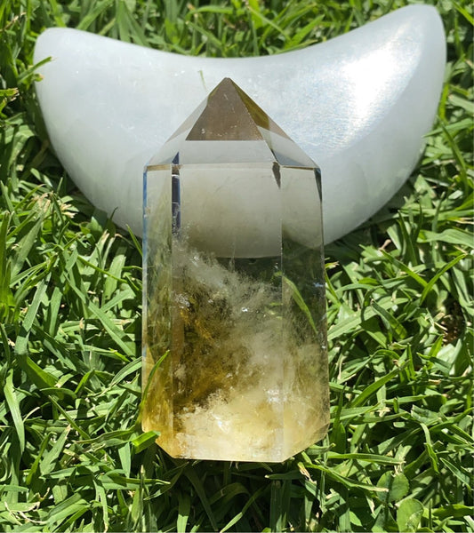Chunky Citrine Tower (Smokey Citrine)