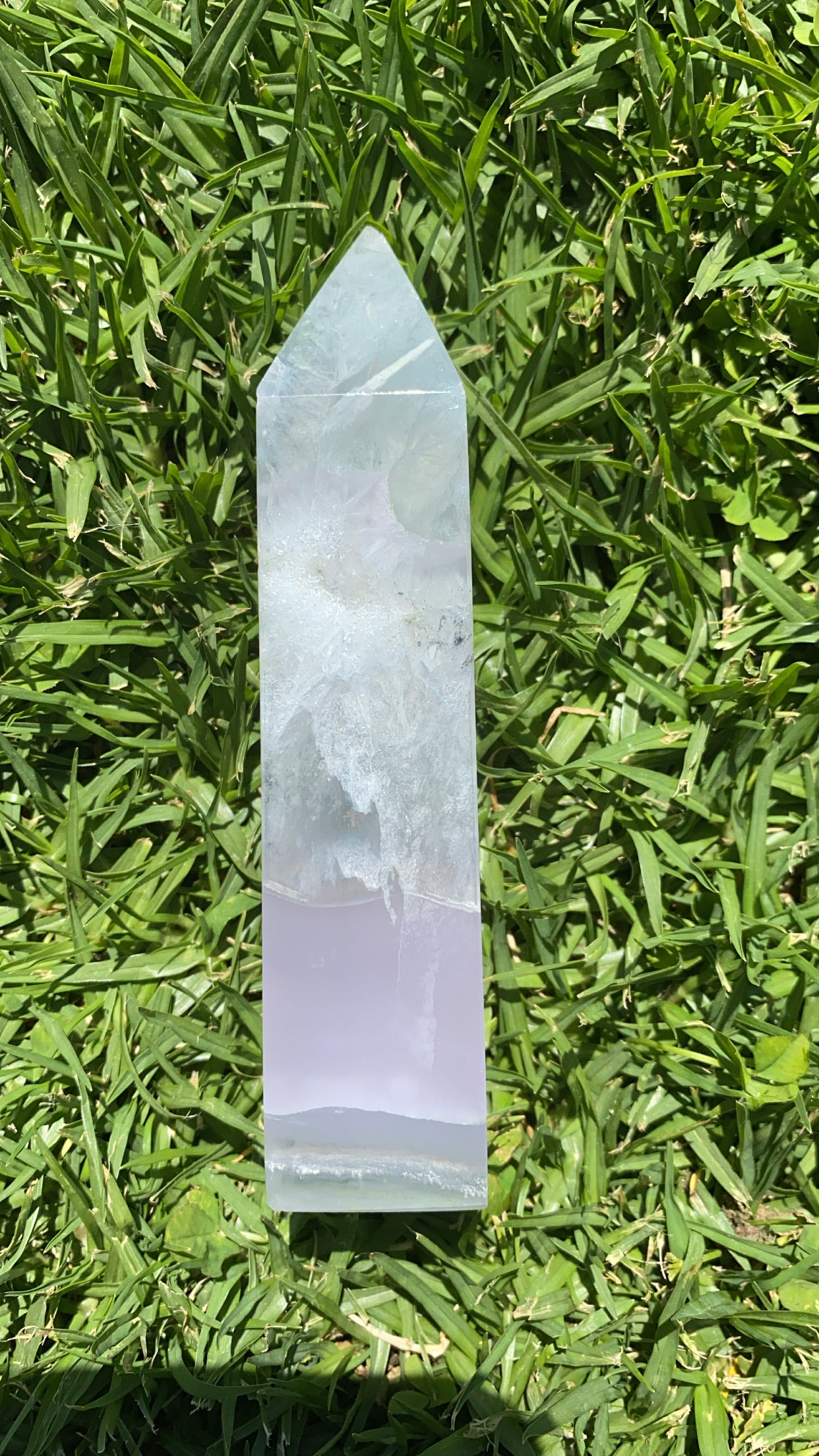 Lavender Fluorite Tower